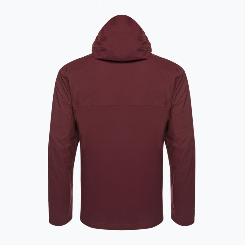 Kurtka przeciwdeszczowa męska Columbia Omni-Tech Ampli-Dry elderberry 2