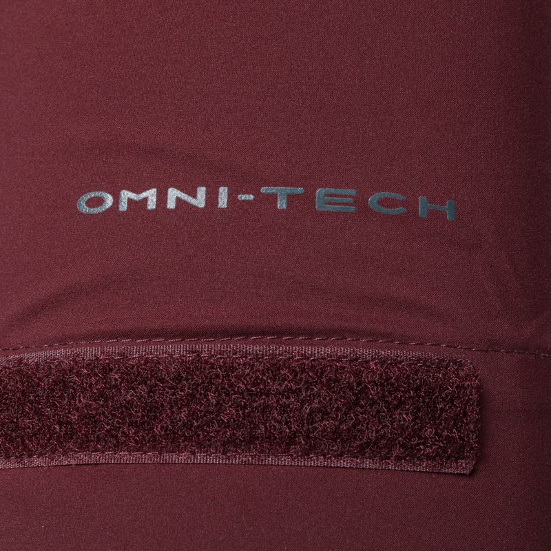 Kurtka przeciwdeszczowa męska Columbia Omni-Tech Ampli-Dry elderberry 4