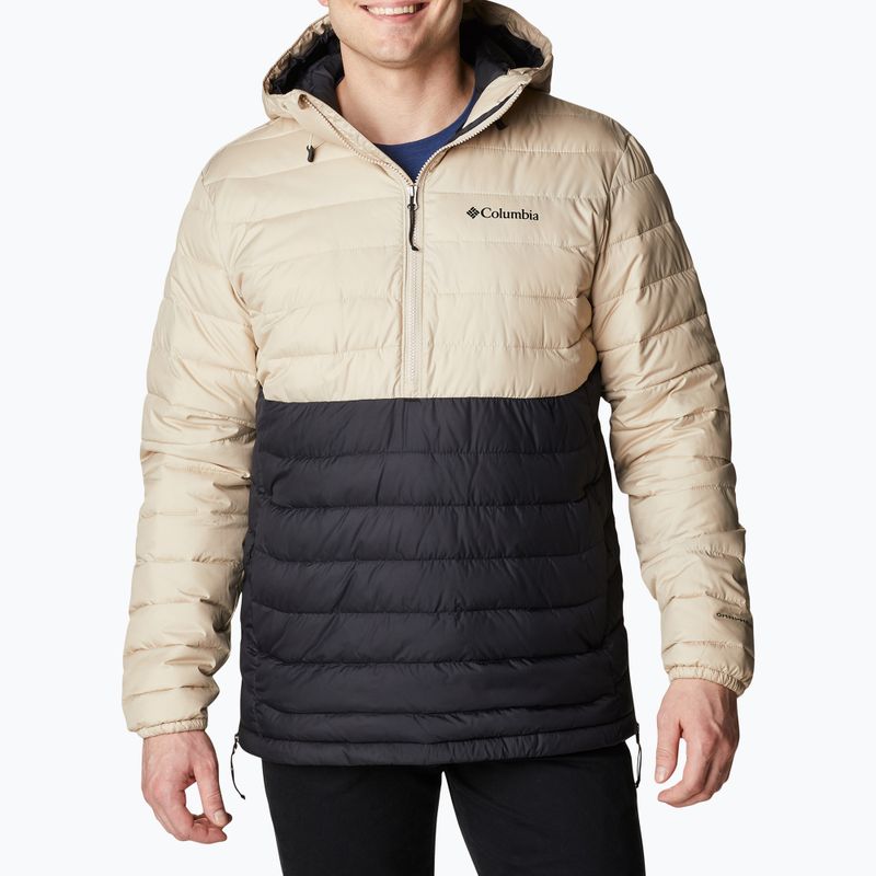 Kurtka męska Columbia Powder Lite Anorak ancient fossil/black 5