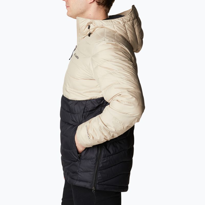 Kurtka męska Columbia Powder Lite Anorak ancient fossil/black 6