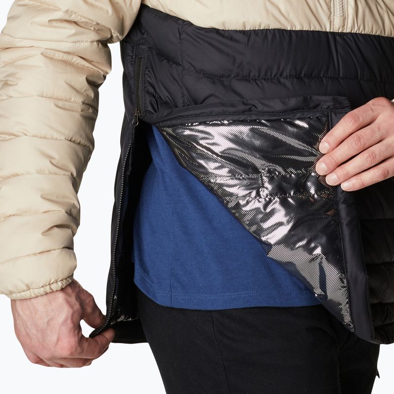 Kurtka męska Columbia Powder Lite Anorak ancient fossil/black 9