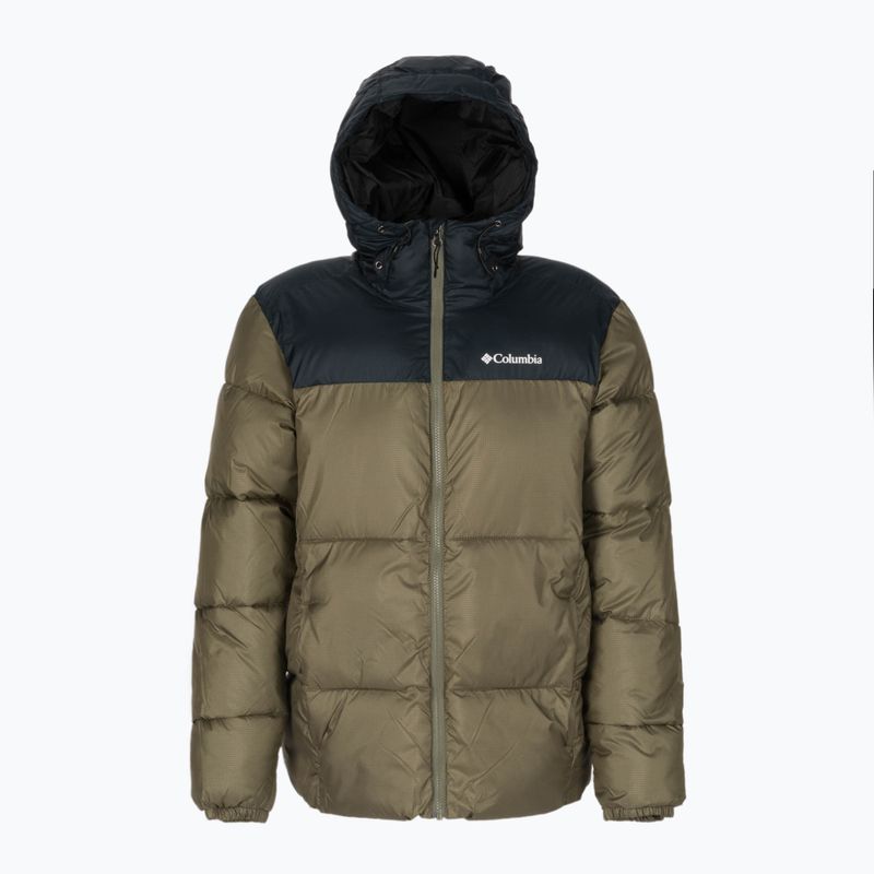 Kurtka męska Columbia Puffect Hooded stone green/black 7