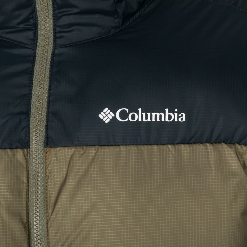 Kurtka męska Columbia Puffect Hooded stone green/black 9
