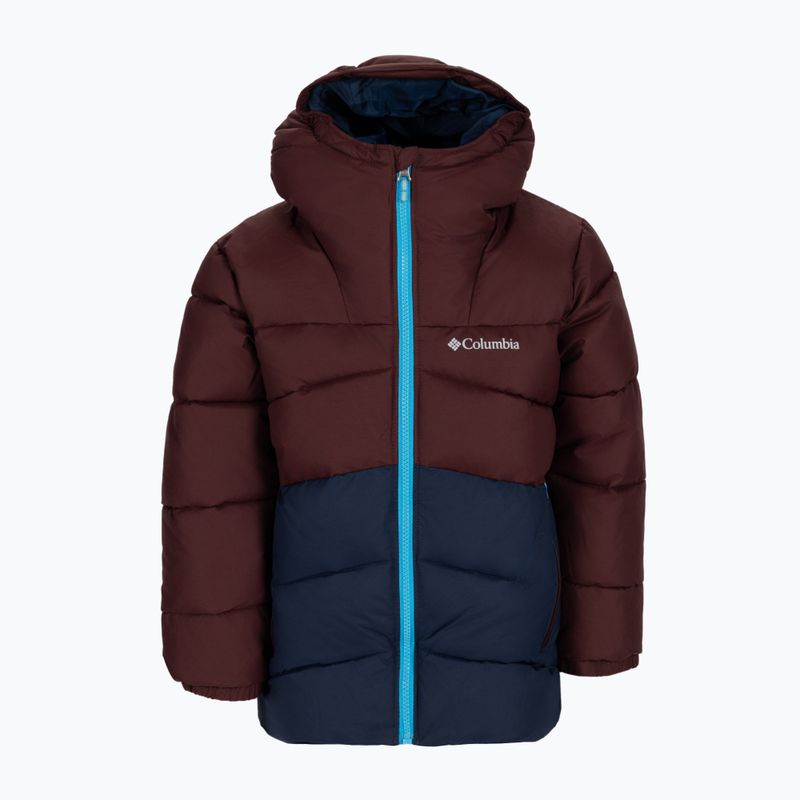 Kurtka narciarska dziecięca Columbia Arctic Blast elderberry/collegiate navy 2