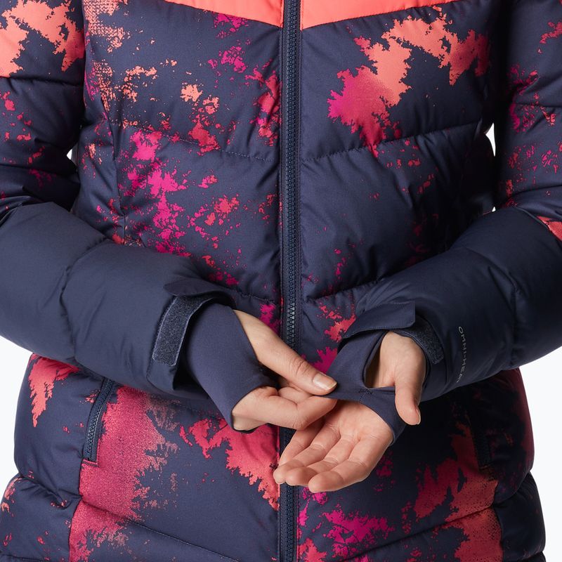 Kurtka narciarska damska Columbia Abbott Peak Insulated nocturnal lookup/nocturnal/neon sun 6