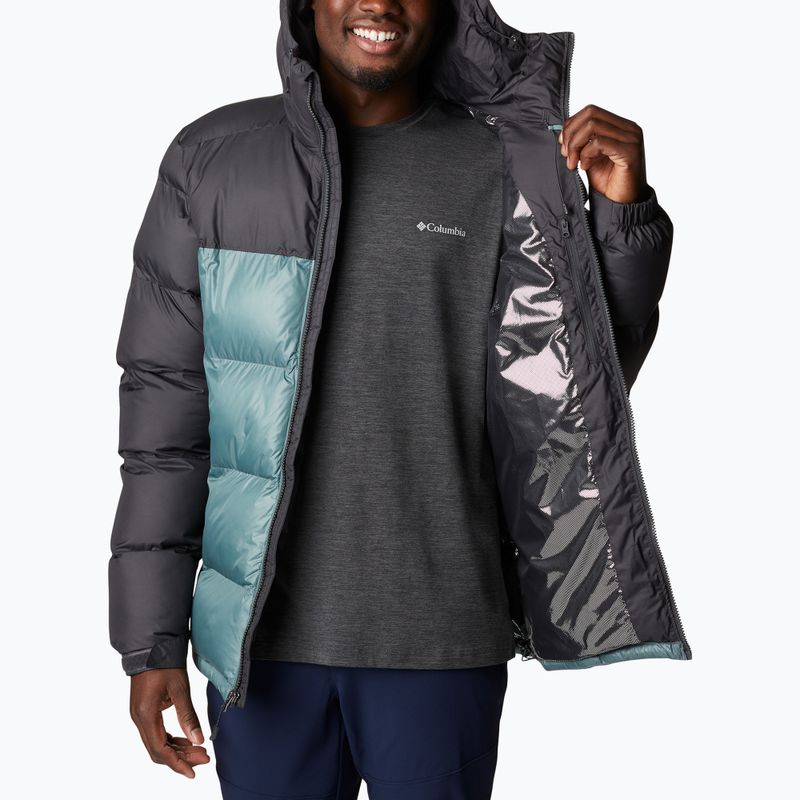 Kurtka męska Columbia Pike Lake Hooded metal shiny/shark 4