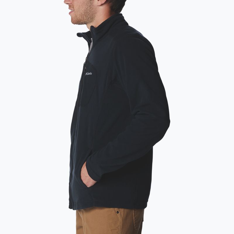 Bluza polarowa męska Columbia Klamath Range Full Zip black 3