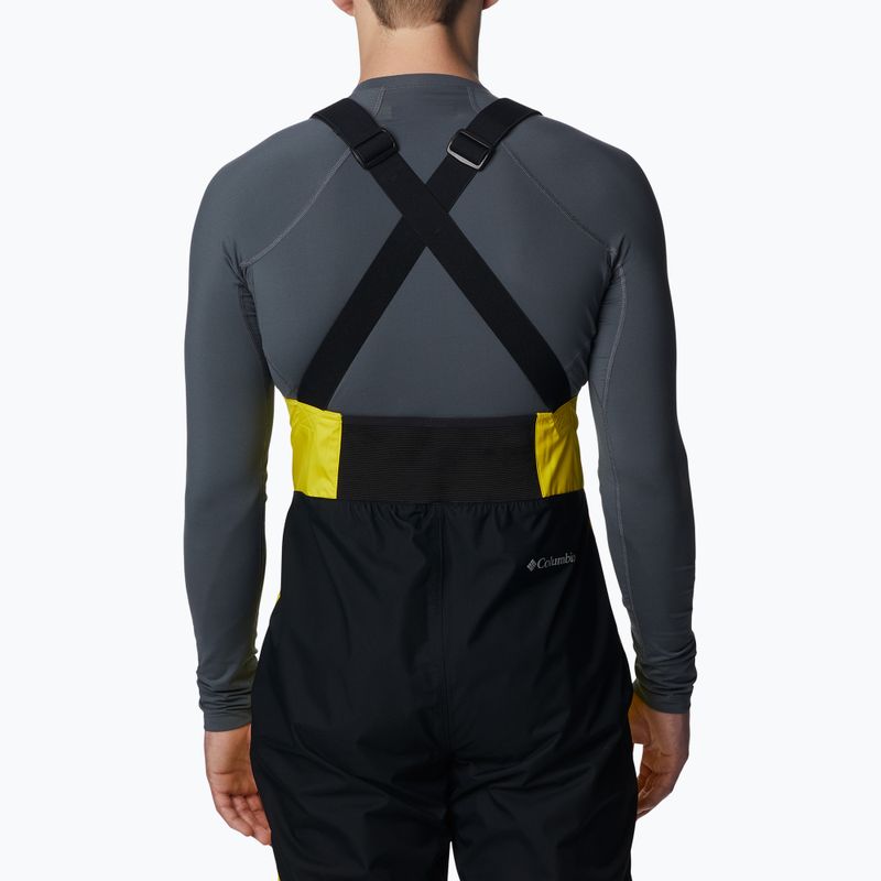 Spodnie narciarskie męskie Columbia Iceventure Bib laser lemon/black 5