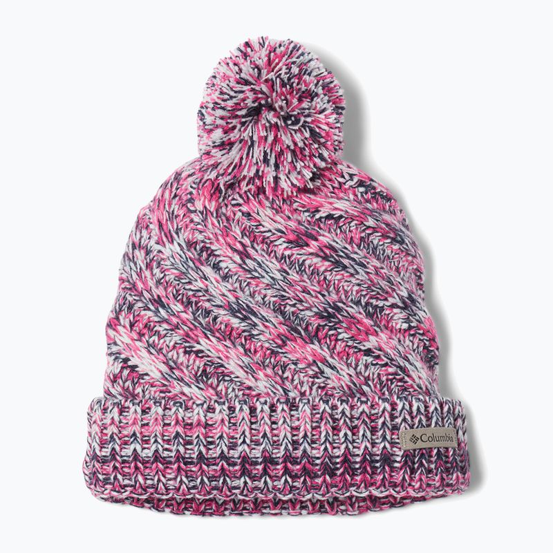 Czapka zimowa dziecięca Columbia Bundle Up white/pink ice ombre 5