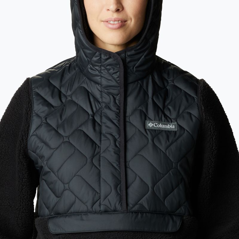 Bluza damska Columbia Sweet View Fleece Hooded black 4