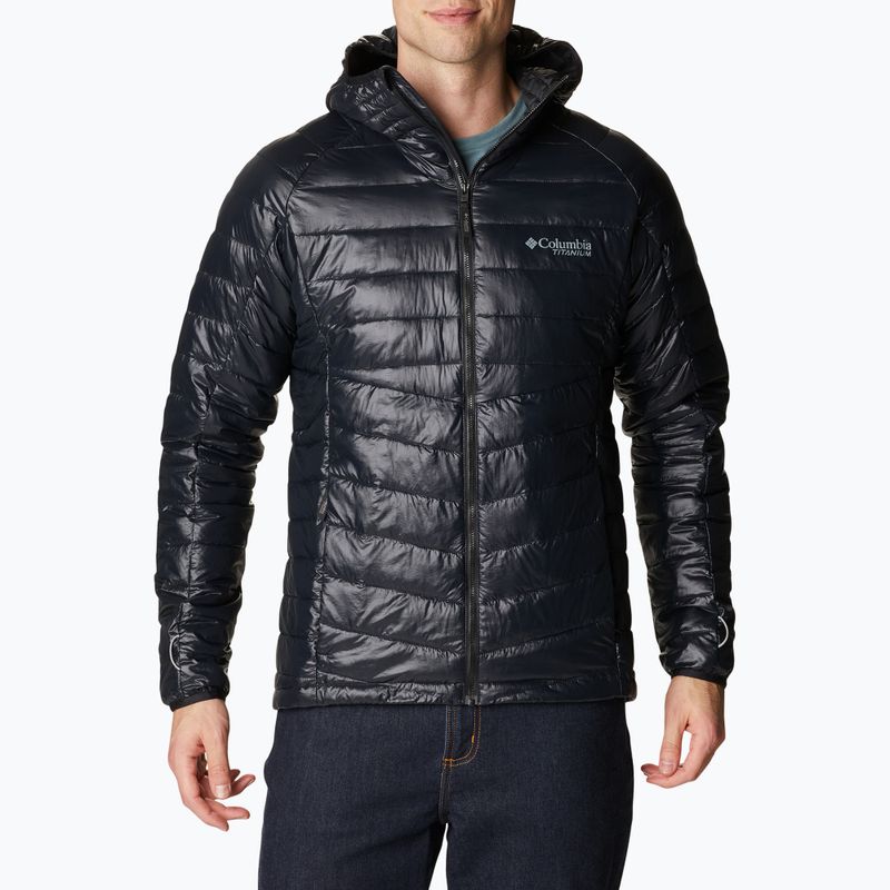 Kurtka męska Columbia Platinum Peak Hooded black