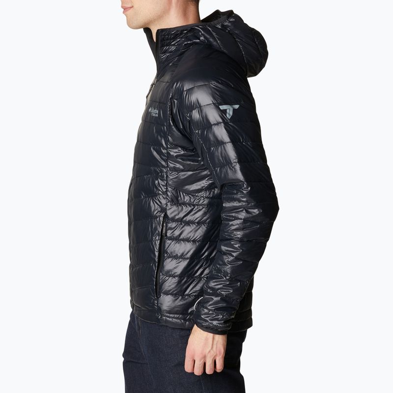 Kurtka męska Columbia Platinum Peak Hooded black 2