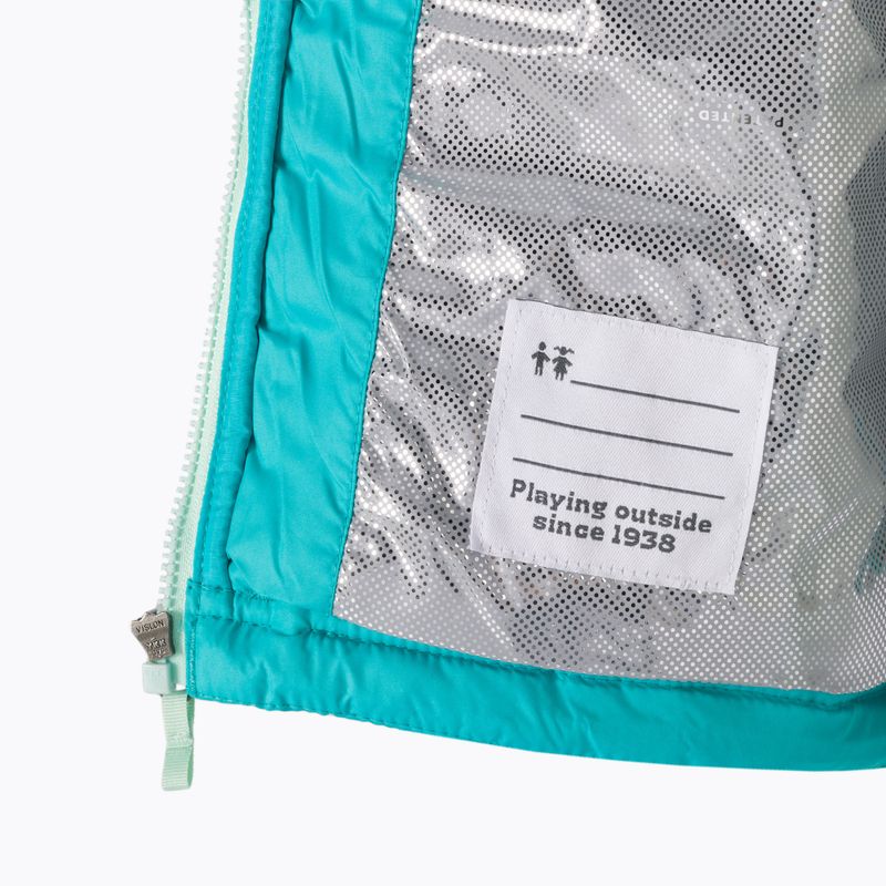 Kurtka dziecięca Columbia Powder Lite Hooded geyser 5