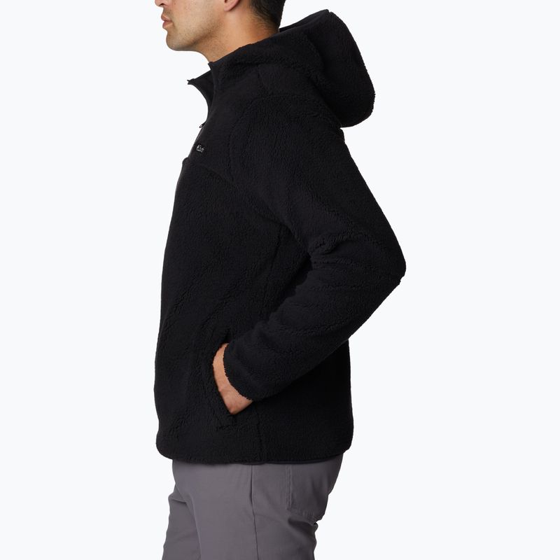 Bluza męska Columbia Rugged Ridge III Sherpa black 3