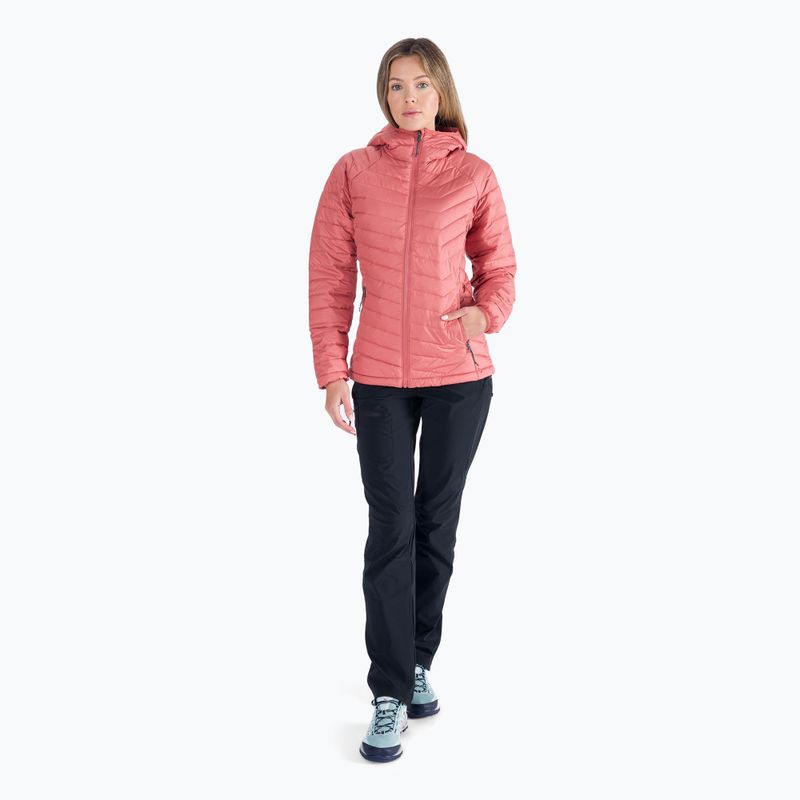 Kurtka damska Columbia Powder Lite Hooded dark coral 8