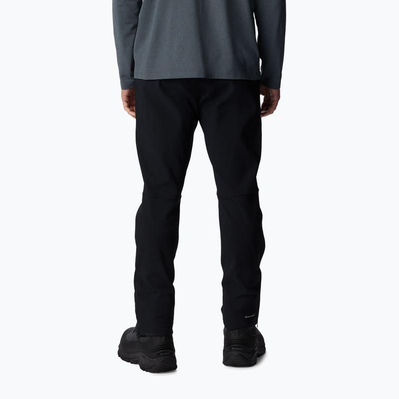 Spodnie softshell męskie Columbia Passo Alto III Heat black 2