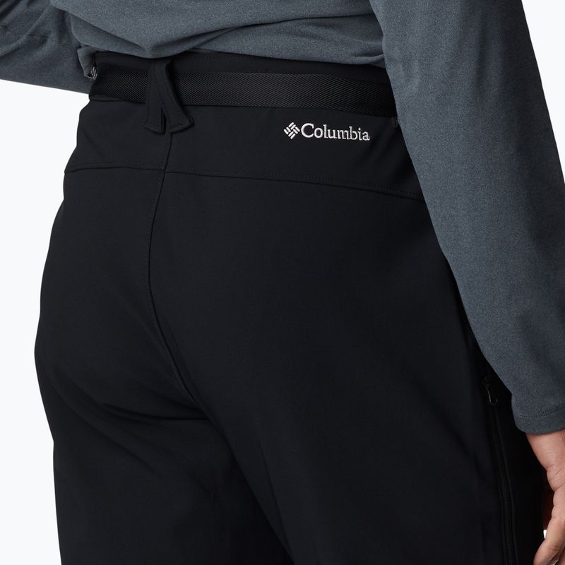 Spodnie softshell męskie Columbia Passo Alto III Heat black 5