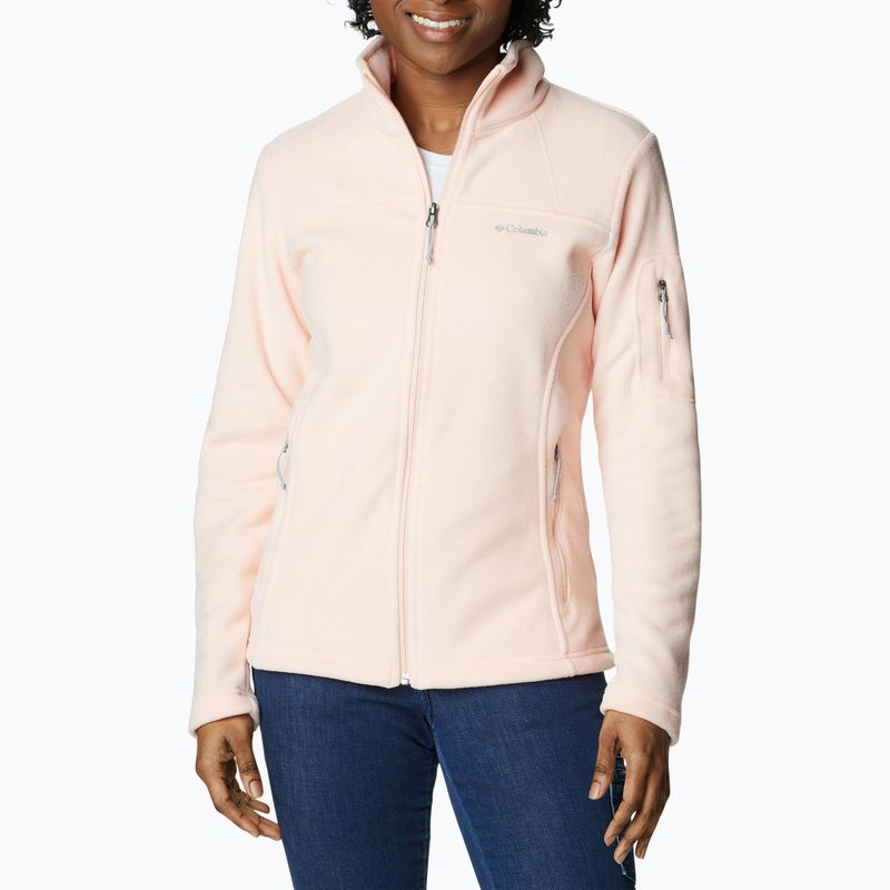 Bluza polarowa damska Columbia Fast Trek II peach blossom 4