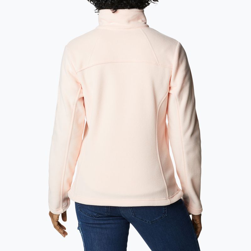Bluza polarowa damska Columbia Fast Trek II peach blossom 5