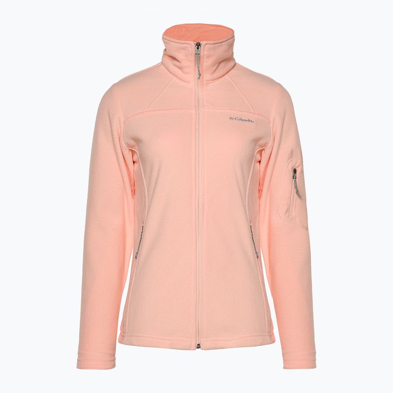 Bluza polarowa damska Columbia Fast Trek II peach blossom