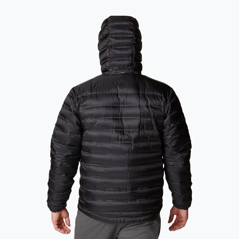 Kurtka puchowa męska Columbia Pebble Peak Down Hooded black 3