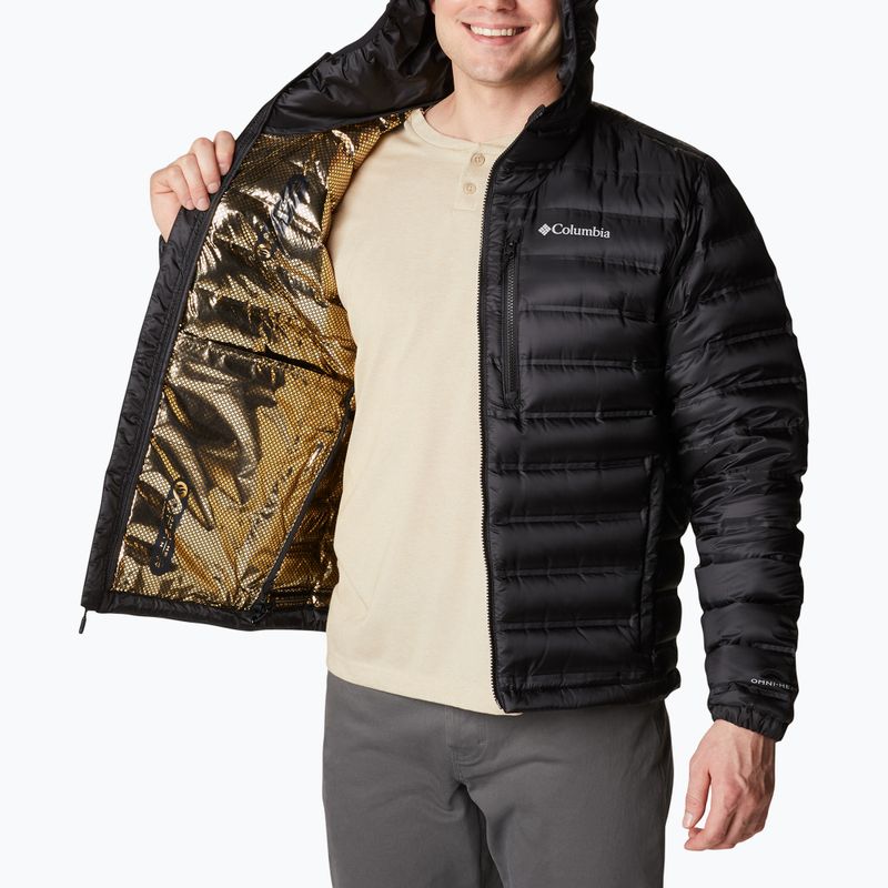 Kurtka puchowa męska Columbia Pebble Peak Down Hooded black 10