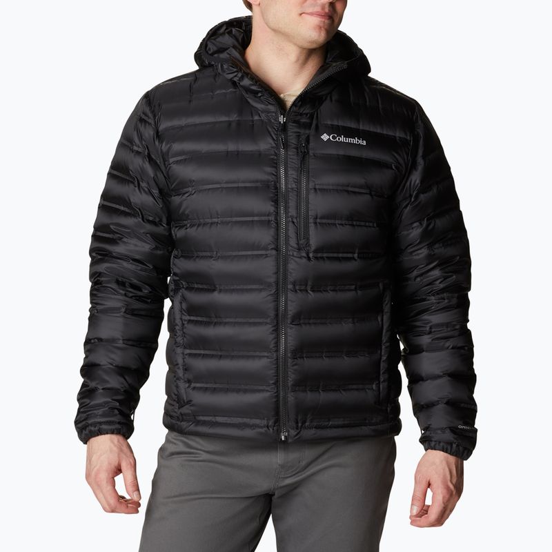 Kurtka puchowa męska Columbia Pebble Peak Down Hooded black 2