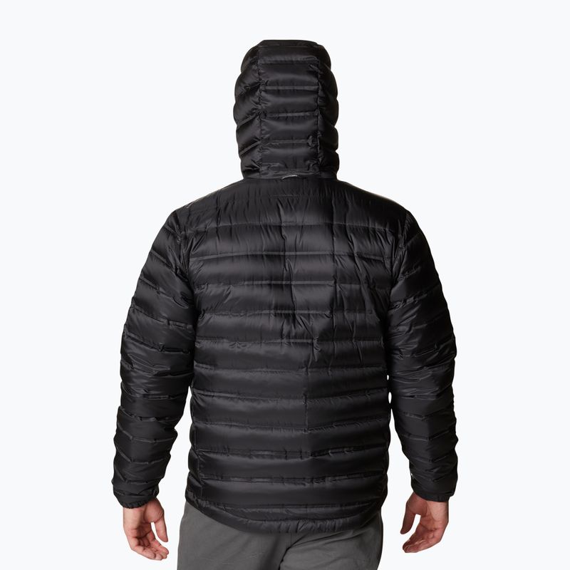 Kurtka puchowa męska Columbia Pebble Peak Down Hooded black 4