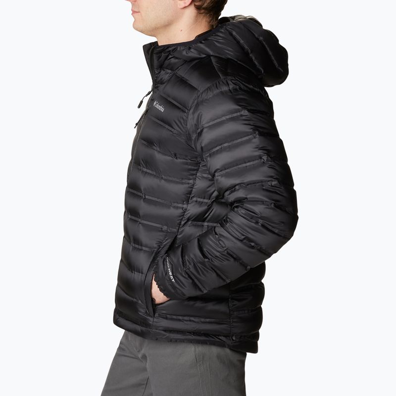 Kurtka puchowa męska Columbia Pebble Peak Down Hooded black 7