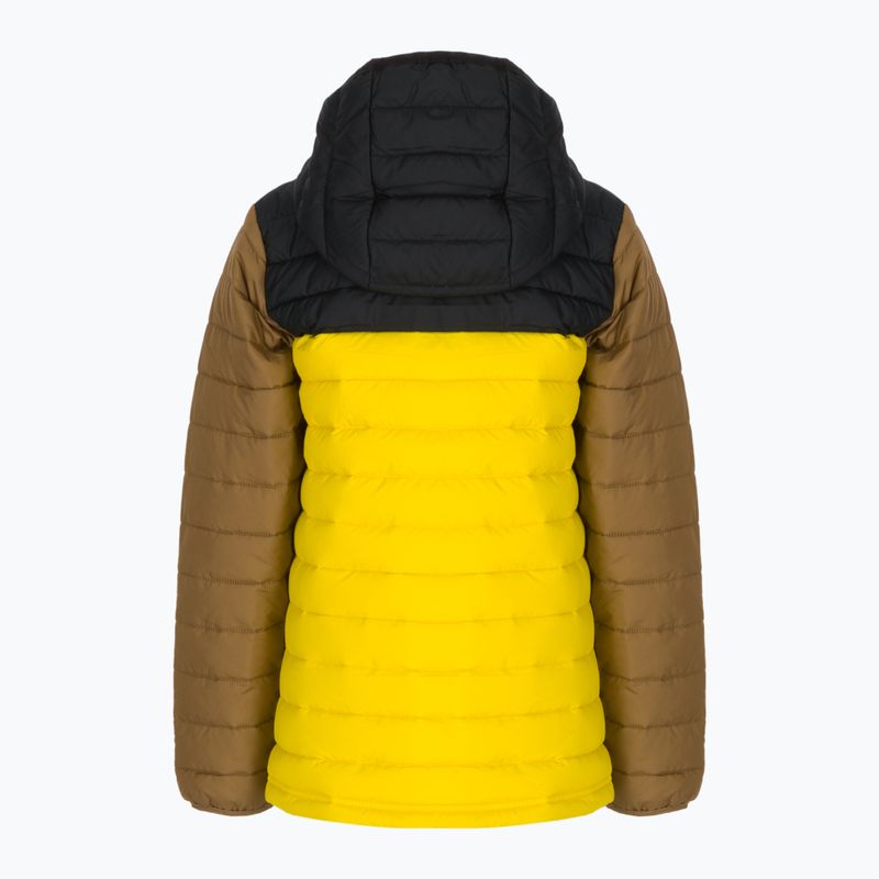 Kurtka dziecięca Columbia Powder Lite Hooded laser lemon/black/delta 2