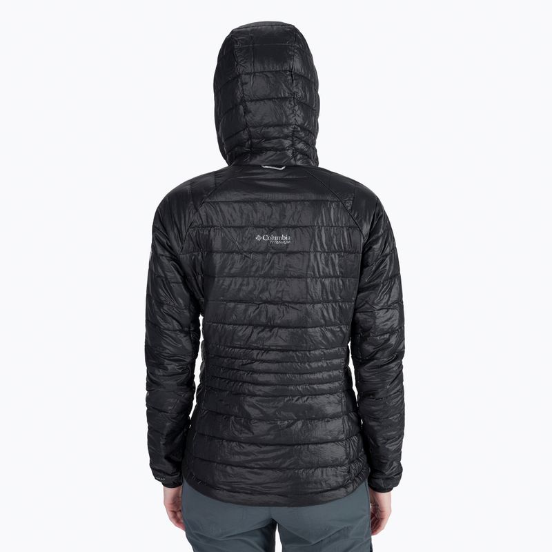 Kurtka damska Columbia Platinum Peak Hooded black 4