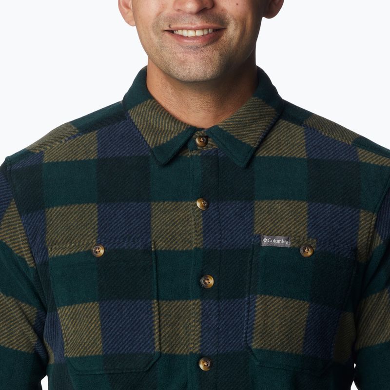 Koszula męska Columbia Flare Gun Fleece spruce multi check 5