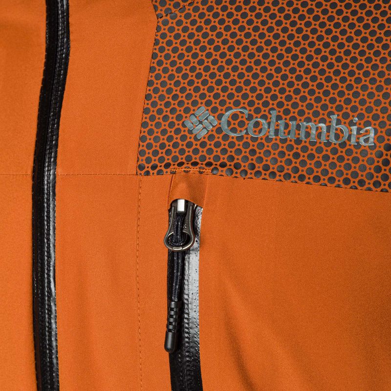 Kurtka narciarska męska Columbia Snow Slab Black Dot warm copper/warm copper w bd 3