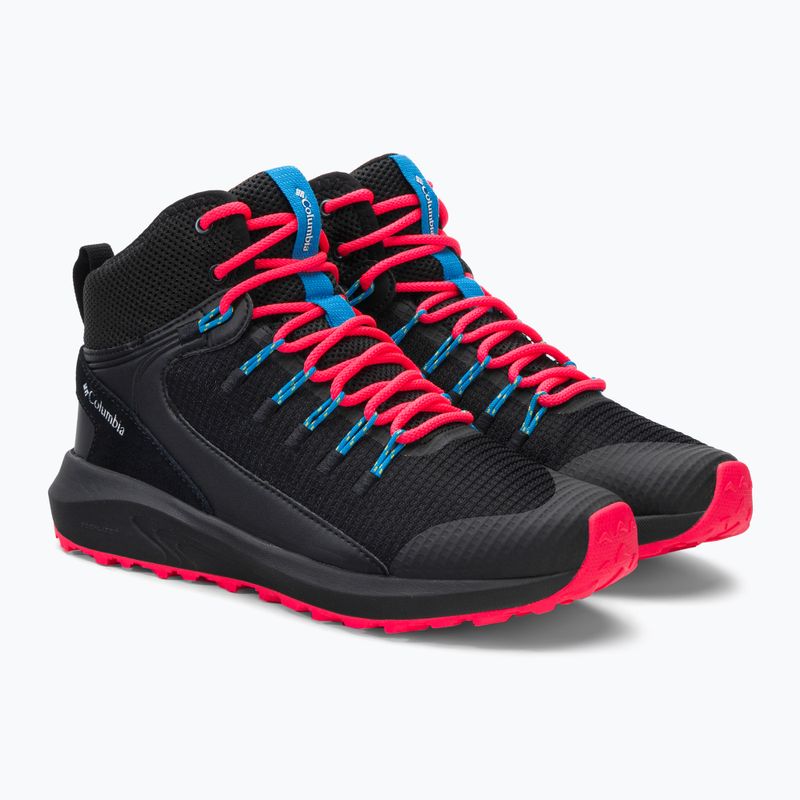 Buty trekkingowe damskie Columbia Trailstorm Mid Wp black/white 4