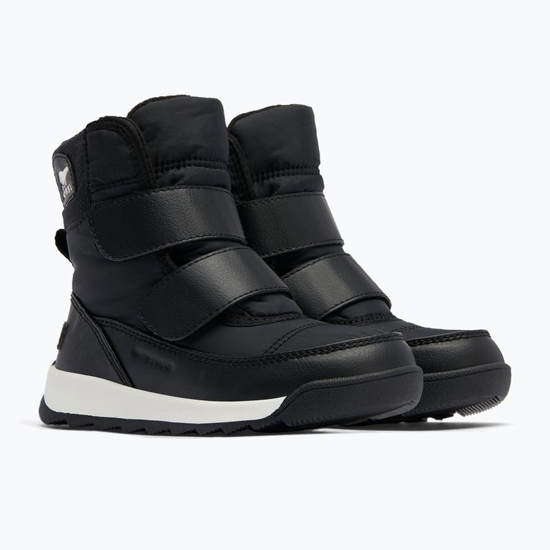 Śniegowce juniorskie Sorel Whitney II Strap black/sea salt 9