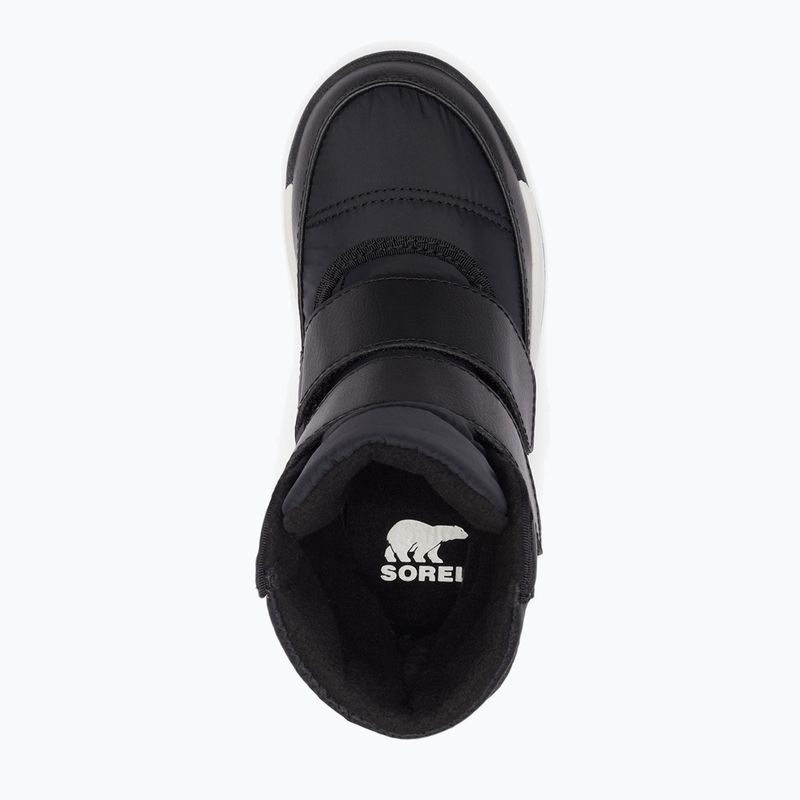 Śniegowce juniorskie Sorel Whitney II Strap black/sea salt 11