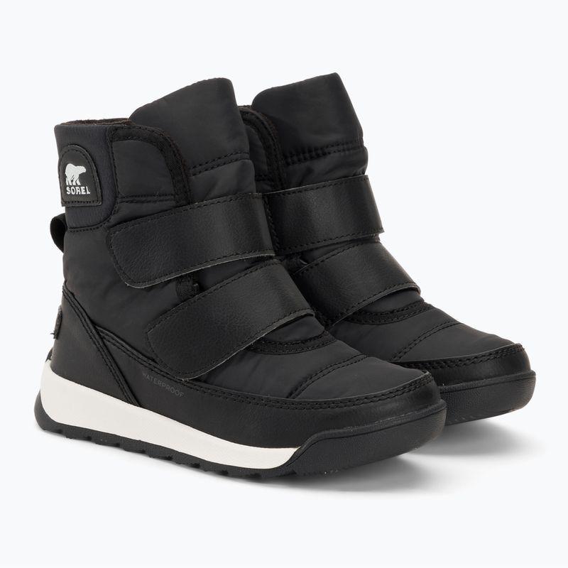 Śniegowce juniorskie Sorel Whitney II Strap black/sea salt 4