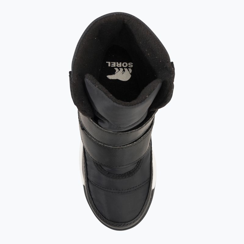 Śniegowce juniorskie Sorel Whitney II Strap black/sea salt 6