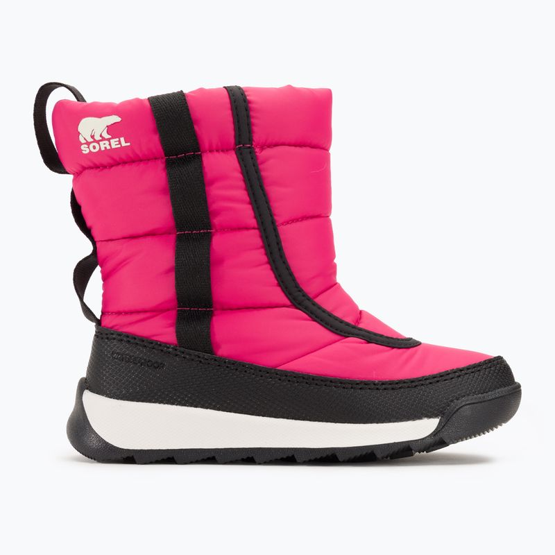 Śniegowce dziecięce Sorel Outh Whitney II Puffy Mid cactus pink/black 2