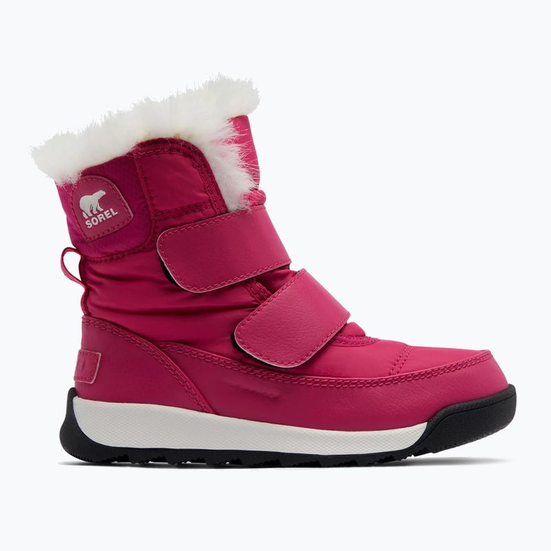 Śniegowce juniorskie Sorel Whitney II Strap Wp cactus pink/black 7