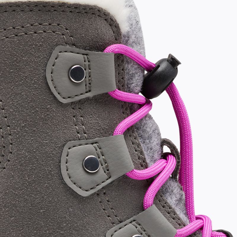 Śniegowce juniorskie Sorel Sorel Explorer Lace quarry/bright lavender 13