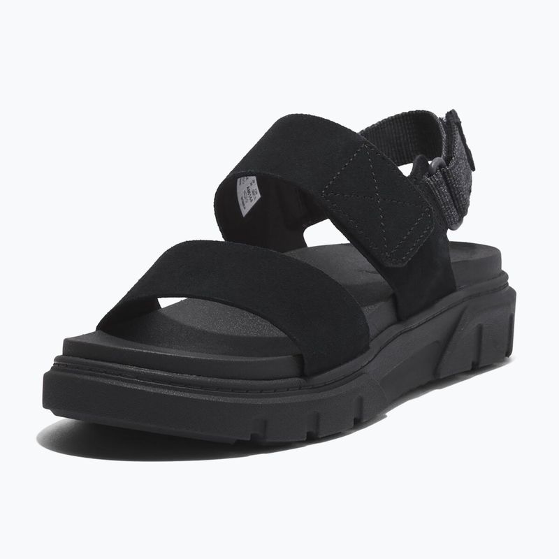 Sandały damskie Timberland Greyfield 2 Strap black suede 8