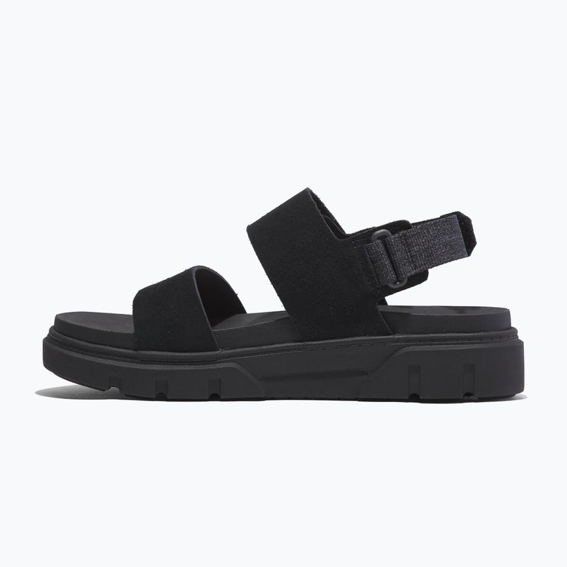 Sandały damskie Timberland Greyfield 2 Strap black suede 10