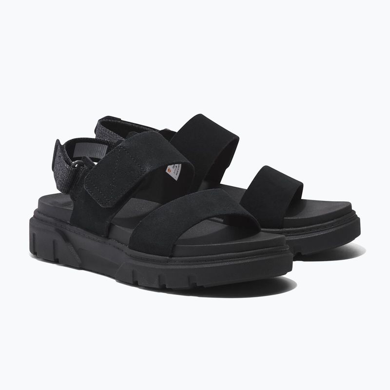 Sandały damskie Timberland Greyfield 2 Strap black suede 11
