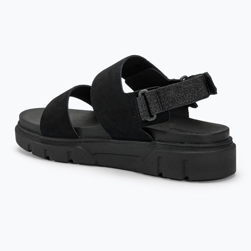 Sandały damskie Timberland Greyfield 2 Strap black suede 3