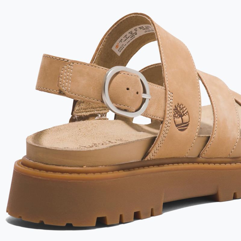 Sandały damskie Timberland Clairemont Way medium beige nubuk 8