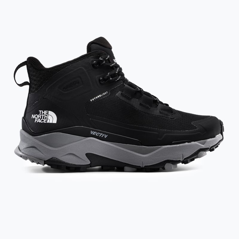 Buty turystyczne damskie The North Face Vectiv Exploris Mid Futurelight black/meld grey 2