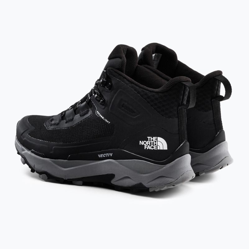 Buty turystyczne damskie The North Face Vectiv Exploris Mid Futurelight black/meld grey 3