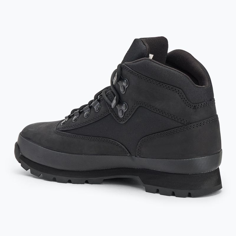 Buty męskie Timberland Euro Hiker Mid Lace black nubuck 3