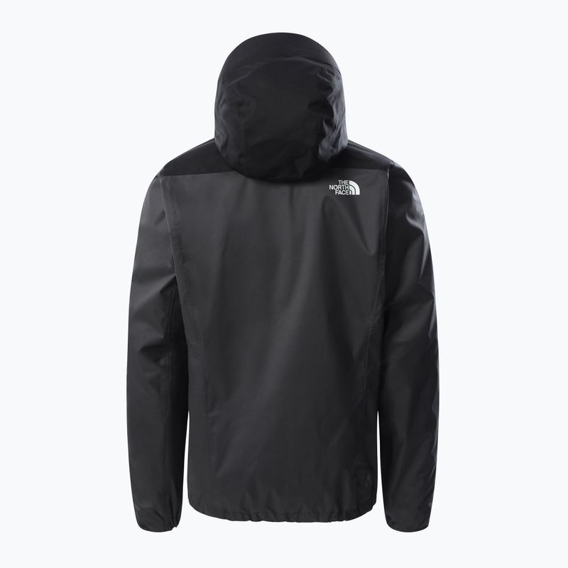 Kurtka przeciwdeszczowa męska The North Face Quest Zip-In asphalt grey/black 2